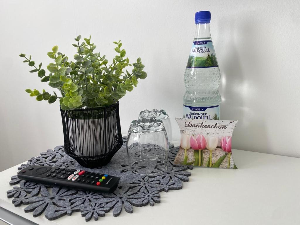 Schoene Ferienwohnung „Zum Glueck Tropical“ Eisenach Dış mekan fotoğraf